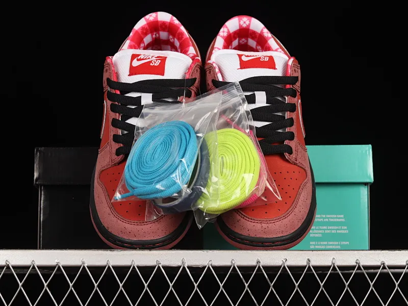 All Categories Nk SB Dunk Series Nk SB Dunk Low Low-top sneakers Pure original version Concepts x Nk SB Dunk Low "Red Lobster" Red Lobster SB low-top sports and leisure sneakers 313170-661
